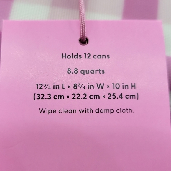 Stoney Clover Cooler Pink Gingham - Picture 12 of 13